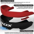 Chránič zubů RDX Mouth Guard red/black 3