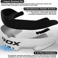 Dětský chránič dásní RDX Mouth Junior white/black 2