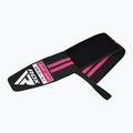 Ortézy na zápěstí RDX WR11 Gym Wirst Wrap black/pink 3