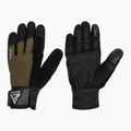 Tréninkové rukavice RDX W1F Full Finger army green