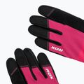 Tréninkové rukavice RDX W1F Full Finger pink 4