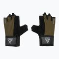 Rukavice RDX W1H Gym Workout army green 2