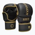 Boxerské rukavice RDX F6 Shooter Grappling gold 2