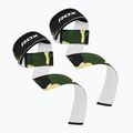 Popruhy s háky na zápěstí RDX W1 Weight Training Wrist Straps camo green 2