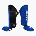 Chrániče holení a nártů RDX T1 Shin Instep Guards blue/white 2