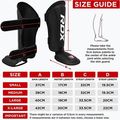 Chrániče holení a nártů RDX T1 Shin Instep Guards blue/white 8