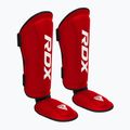 Chrániče holení a nártů RDX T1 Shin Instep Molded King red/white