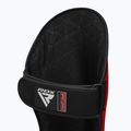 Chrániče holení a nártů RDX T1 Shin Instep Guards red/white 6