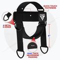 Postroj na krk pro vzpírání RDX H2 Neck Harness For Weight Lifting black 3