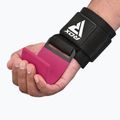 Popruhy s háky na zápěstí RDX W5 Weight Lifting Hook Strap pink 6