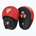 Tréninkové lapy  RDX Focus Pad T1 red/black