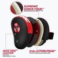 Tréninkové lapy  RDX Focus Pad T1 red/black 8