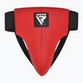 Pánský chránič třísel RDX R1 Martial Arts Groin Guard red/black