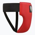 Pánský chránič třísel RDX R1 Martial Arts Groin Guard red/black 3