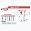 Pánský chránič třísel RDX R1 Martial Arts Groin Guard red/black 5