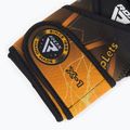 Tréninkové rukavice RDX Weight Lifting X1 Long Strap černo-žluté WGN-X1Y 4