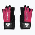 Trekingové rukavice RDX Gym Workout Gloves W1 pink 2