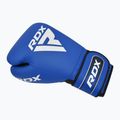 Boxerské rukavice  RDX Apex Sparring Training Boxing Hook & Loop blue 3