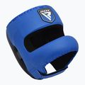 Boxerská přilba RDX Apex Boxing Head Gear With Nose Protection Bar blue 2