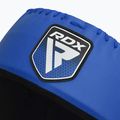 Boxerská přilba RDX Apex Boxing Head Gear With Nose Protection Bar blue 5