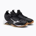 Pánské volejbalové boty Mizuno Wave Momentum černé V1GA191204 5
