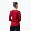 Dámské trekové tričko longsleeve  Berghaus Voyager Tech Tee Basecrew syrah/red dahlia 3