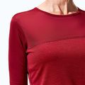 Dámské trekové tričko longsleeve  Berghaus Voyager Tech Tee Basecrew syrah/red dahlia 6