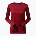 Dámské trekové tričko longsleeve  Berghaus Voyager Tech Tee Basecrew syrah/red dahlia 9