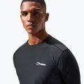 Pánské tričko Berghaus 24/7 Basecrew s dlouhým rukávem black/black 5