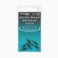 Drennan Quick Snap Swivels 6 ks černá TGQSS018