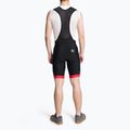 Pánské cyklistické šortky Endura Xtract Gel II Bibshort red 2