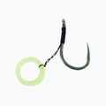 Korum methode leaders Hook Hairs With Bait Bands transparentní KHHBB/10 2