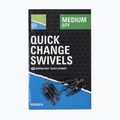 Preston Diamond Eye Match Swivels černá P0220017