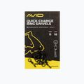 Avid Carp Quick Change Svivels black A0640036 2