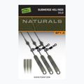 Kapúrařské návazce Fox International Naturals  Submerged Heli Rigs 3 ks.