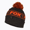 Zimní čepice Fox International Collection Bobble černá/oranžová 3