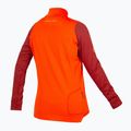 Dámský cyklistický dres Longsleeve Endura Singletrack Fleece paprika 2