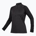 Dámský cyklistický dres Longsleeve Endura Singletrack Fleece black