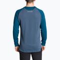 Pánský cyklistický dres Longsleeve Endura Singletrack Fleece  ensign blue 2