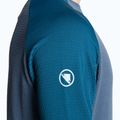 Pánský cyklistický dres Longsleeve Endura Singletrack Fleece  ensign blue 4