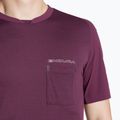 Pánský cyklistický dres Endura GV500 Foyle Tech aubergine 3