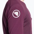 Pánský cyklistický dres Endura GV500 Foyle Tech aubergine 4