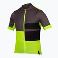 Pánský cyklistický dres Endura FS260 Print S/S hi-viz yellow 9