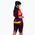 Dámské cyklistické šortky Endura FS260-Pro DS Bibshort aubergine 4