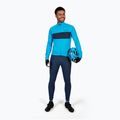 Pánské zateplené cyklistické kalhoty s laclem Endura FS260-Pro Thermo Bibtights II ink blue 3