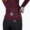 Dámský cyklistický dres Longsleeve Endura Xtract Roubaix aubergine 6