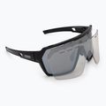 Sluneční brýle Endura Singletrack black/platinum revo smoke/clear silver flash mirror