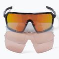 Sluneční brýle Endura Pro SL black/sunset revo brown/clear silver flash mirror/amber 5