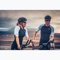 Dámský triatlonový oblek ZONE3 Lava Long Distance Full Zip SS Aero Suit black/white/green 4
