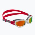 Plavecké brýle ZONE3 Venator-X silver/white/red